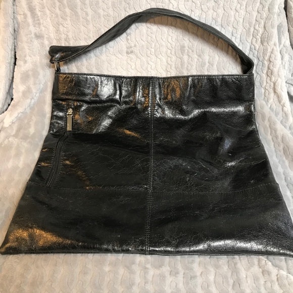 HOBO Handbags - HOBO Intl Black Nappa Leather Oversized Bag